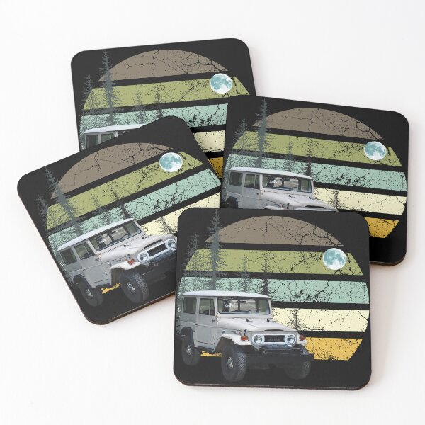 Item preview, Vintage sunset Land Cruiser,40 series, toyota,  land cruiser,  4x4,  offroad,  landcruiser,  4wd,  off road,  fj40,  overland,  vintage, designed and sold by AkBrokeBikes.