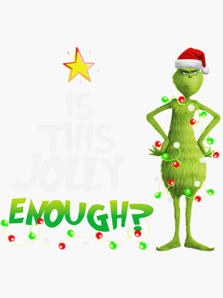 The Grinch - Grinch Xmas  Sticker for Sale by LudiePosada