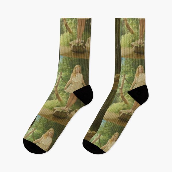 Item preview, Stepping Stones - John Maler Collier designed and sold by tvdlovership.