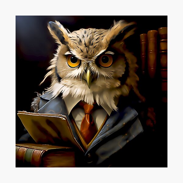 Item preview, Wise Owl designed and sold by John Novis.