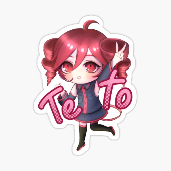 Vista previa del artículo con la obra «Kasane Teto», diseñado y vendido por elya dead.