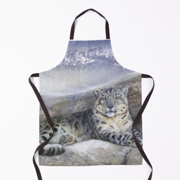 Item preview, out of the wind-- snow leopard designed and sold by R Christopher Vest.