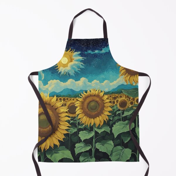 Item preview, Sunflowers field blue sky vector designed and sold by Amélia Gaspary.
