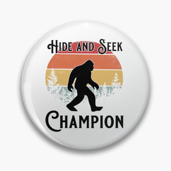 Item preview, Sasquatch Bigfoot Hide and Seek Champion designed and sold by tandre.