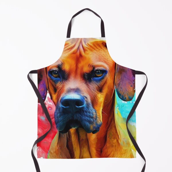 Item preview,  Rhodesian Ridgeback Art Print Splash Art designed and sold by The Digital Compass.