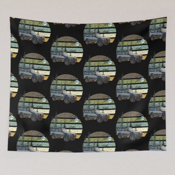 Item preview, Vintage sunset Land Cruiser,80 series, toyota,  land cruiser,  4x4,  offroad,  landcruiser,  4wd,  off road,  fj40,  overland,  vintage, designed and sold by AkBrokeBikes.