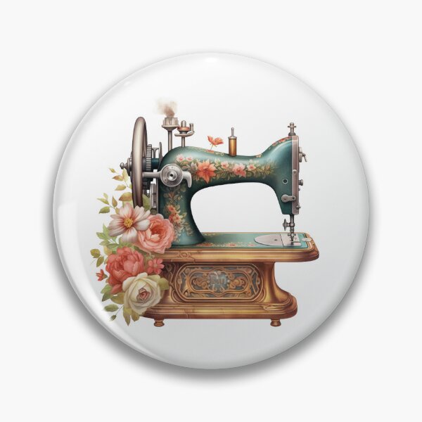 Item preview, Antique Vintage floral sewing machine singer victorian designed and sold by imjolie.