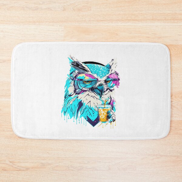 Item preview, A cool owl with a gals in hand. designed and sold by ReneMM.