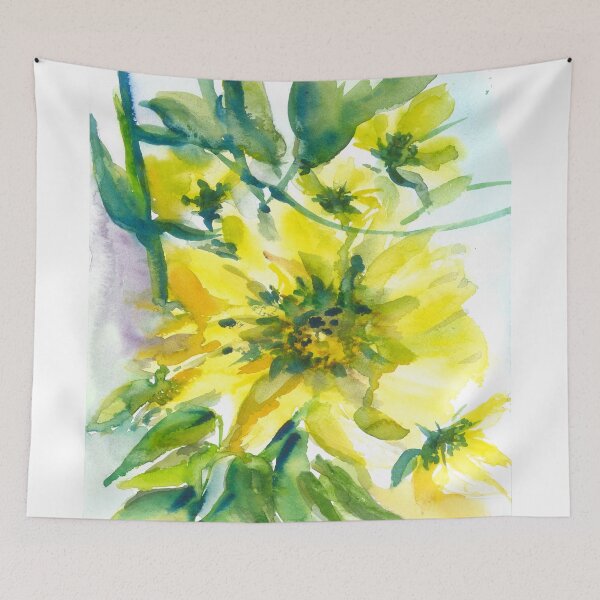 Item preview, Blossoming Sunflower Bouquet designed and sold by Srbica Krstić.