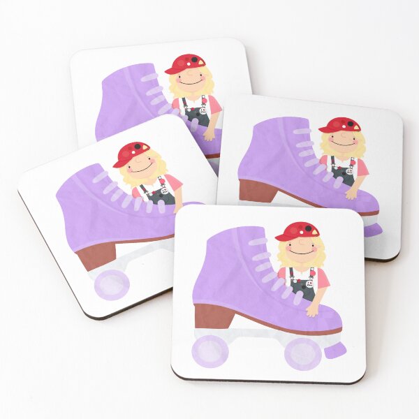 Item preview, Parks and Rec Leslie Roller Skates designed and sold by cutermelon.