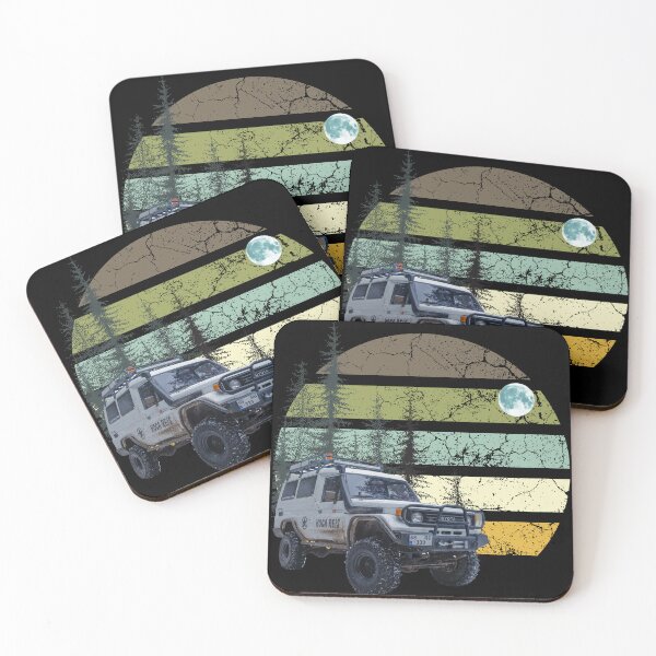 Item preview, Vintage sunset Land Cruiser,70 series, toyota,  land cruiser,  4x4,  offroad,  landcruiser,  4wd,  off road,  fj40,  overland,  vintage, designed and sold by AkBrokeBikes.