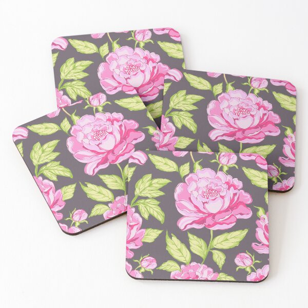 Artikelvorschau, Aquarellrotes Blumenmuster entworfen und verkauft von obinsuma.