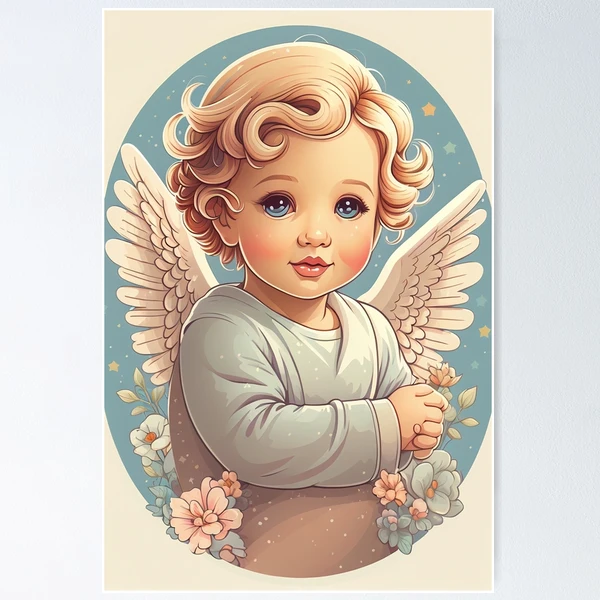 かっこいいアメリカポスター　LA ANGEL BABY ⭐︎裏汚れあり　格安