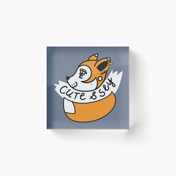 Item preview, Cute and sly red fox.  designed and sold by Creavision.