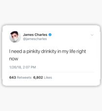 Pinkity Drinkness Sticker
