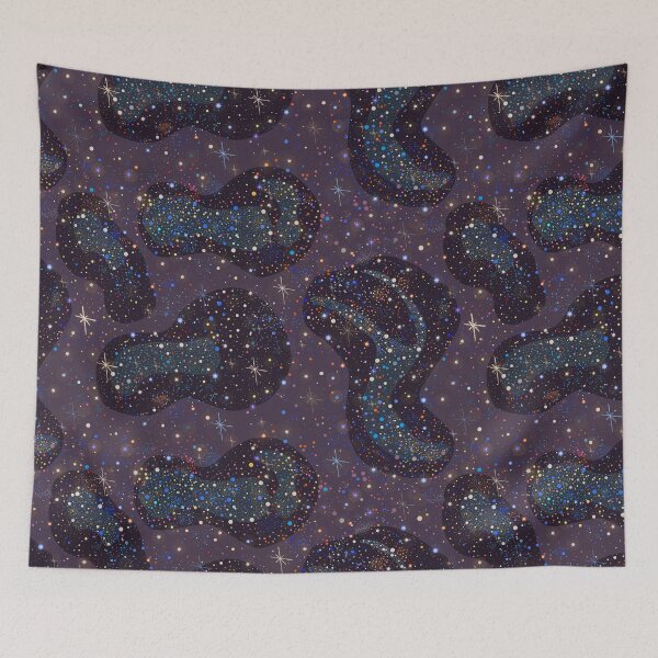 Item preview, Galaxy Stars Glitter Astronomy Print designed and sold by SoNifty.