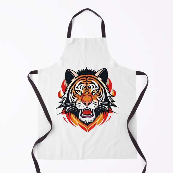 Item preview, Tiger in Flames Design designed and sold by The best online style shop.