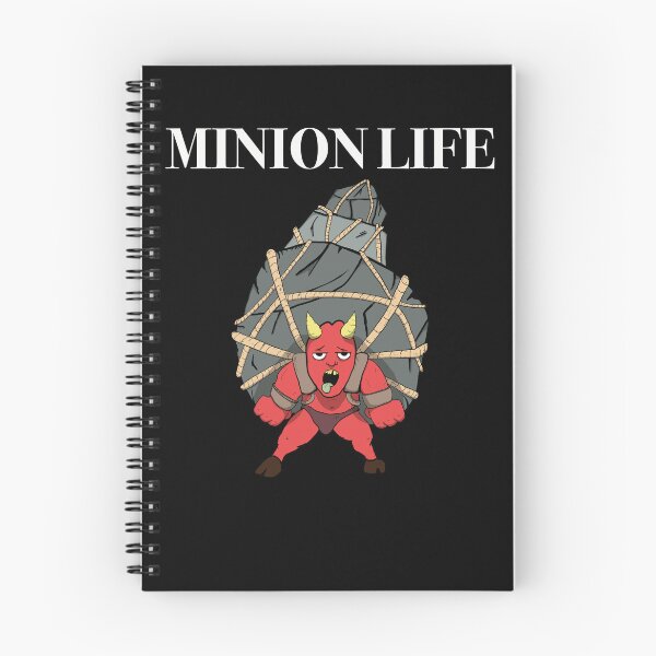 Item preview, Minion Life Over Worked Demon  designed and sold by JonnyVsTees.