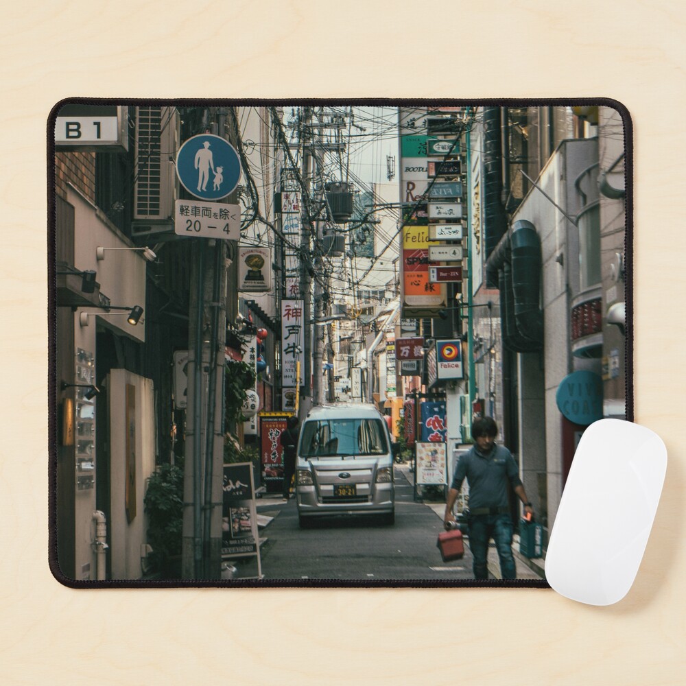Streets Of Inspiration Mouse Pad for Sale by AuraInBusiness