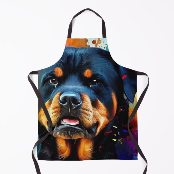 Item preview, Rottweiler Splash Art designed and sold by The Digital Compass.