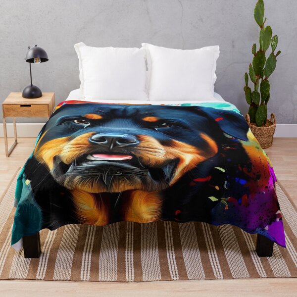 Item preview, Rottweiler Splash Art designed and sold by The Digital Compass.