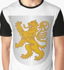 Red lion rampant, Coat of Arms Graphic T-Shirt