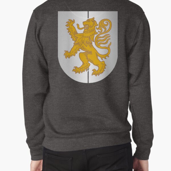 Red lion rampant, Coat of Arms Pullover Sweatshirt