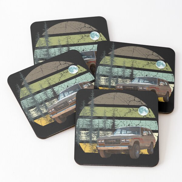 Item preview, Vintage sunset Land Cruiser,60 series, toyota,  land cruiser,  4x4,  offroad,  landcruiser,  4wd,  off road,  fj40,  overland,  vintage, designed and sold by AkBrokeBikes.