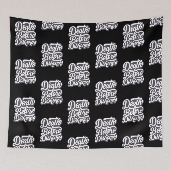 Item preview, Death Before Dishonor designed and sold by OrbiTelArt.