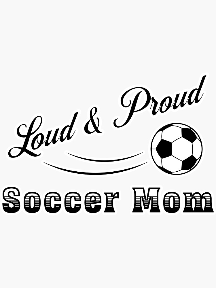 Soccer mom sticker discount