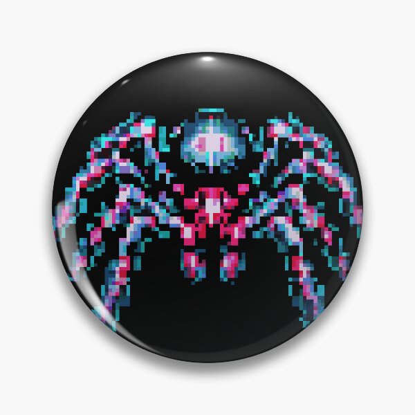 Item preview, Radioactive Spider Pixel Art designed and sold by TrixieePixels.