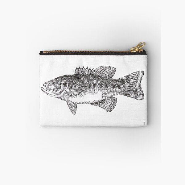 Item preview, Widemouth Bass Illustration designed and sold by Olivia Braunsteiner.