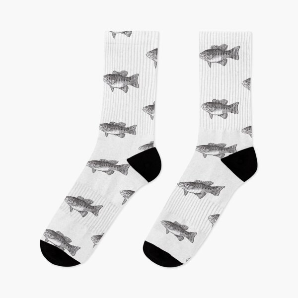 Item preview, Widemouth Bass Illustration designed and sold by Olivia Braunsteiner.