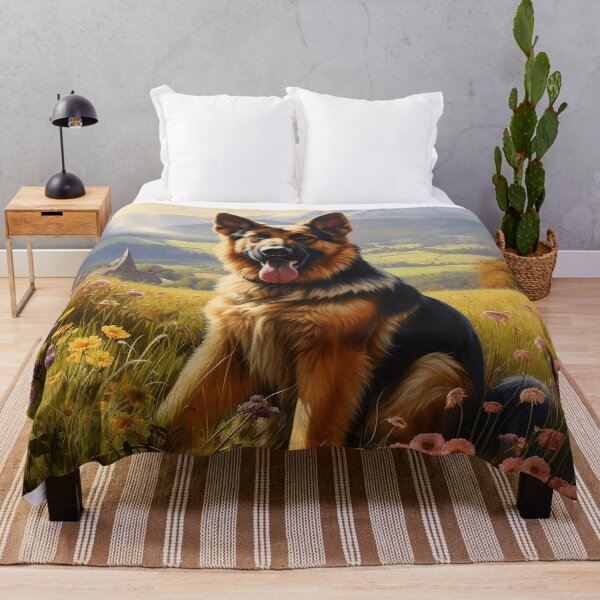Item preview, German Shepherd Country Theme designed and sold by lovefurries.