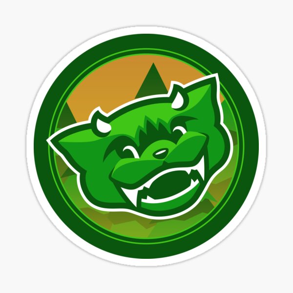 Hotdog Hodag Sticker