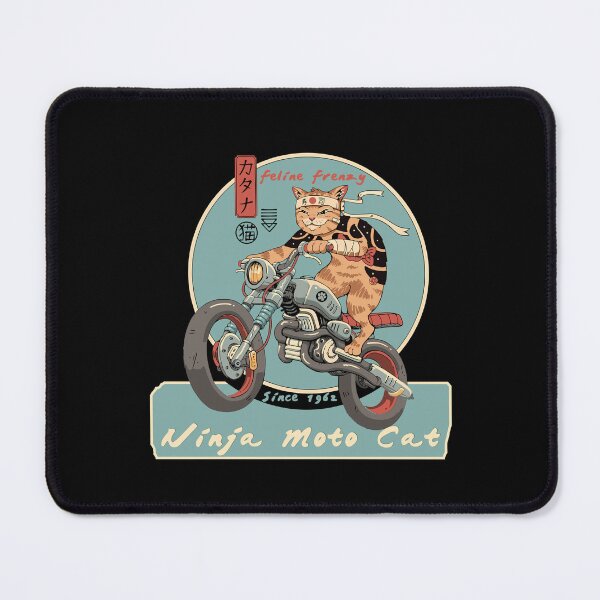 Item preview, Ninja Moto Biker Cat designed and sold by Bianca-Design.