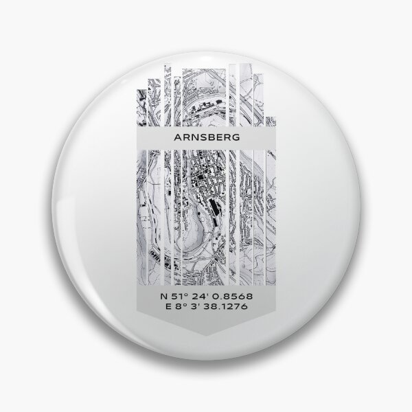 Item preview, GERMANY Arnsberg - Latitude/Longitude designed and sold by ALLesROUNDER.