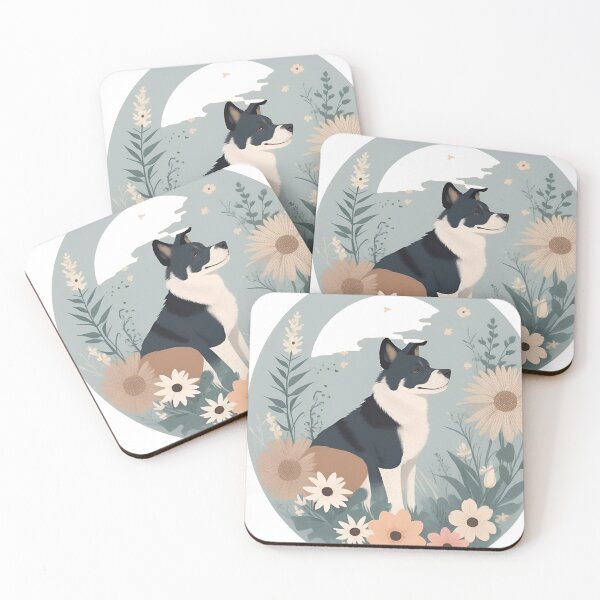 Item preview, Shiba Inu in Flower Field designed and sold by ToporArt.