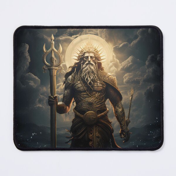 Item preview, greek god of sky dark academia gothic cottagecore decor designed and sold by Mehak Khan.