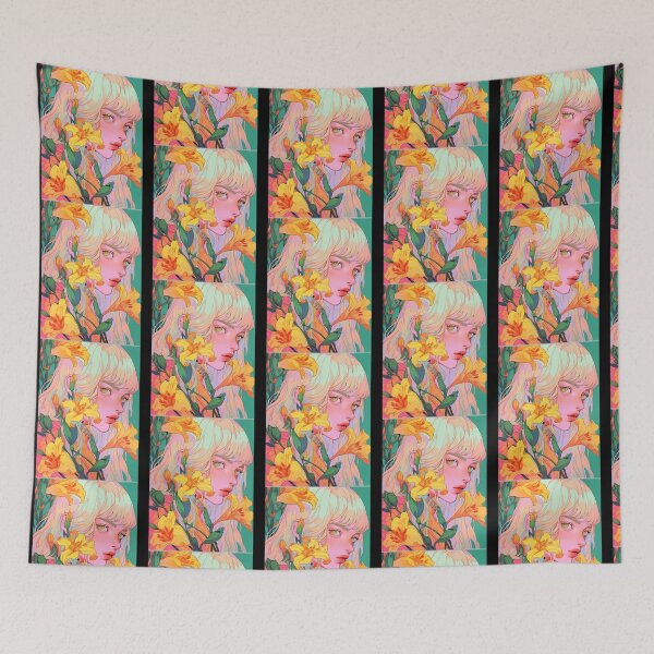 Item preview, The Girl and the Orchid designed and sold by BrunerGaynel.