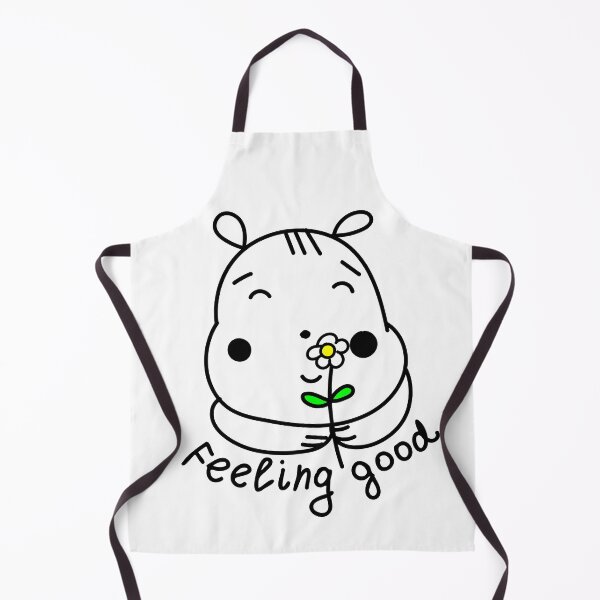 Item preview, Feeling good . Cute cartoon hamster with chamomile flower. Happy animals. designed and sold by Creavision.