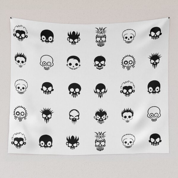 Item preview, Skull Icon Set designed and sold by blackdogshop.