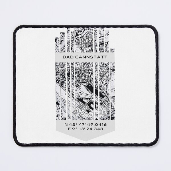 Item preview, GERMANY Bad Cannstatt - Latitude/Longitude designed and sold by ALLesROUNDER.