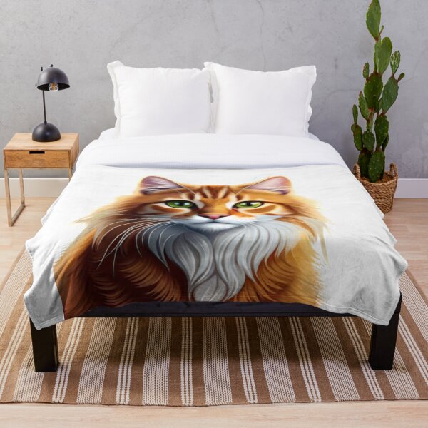 Artikelvorschau, Rotes Katzenporträt entworfen und verkauft von Becooldesing.