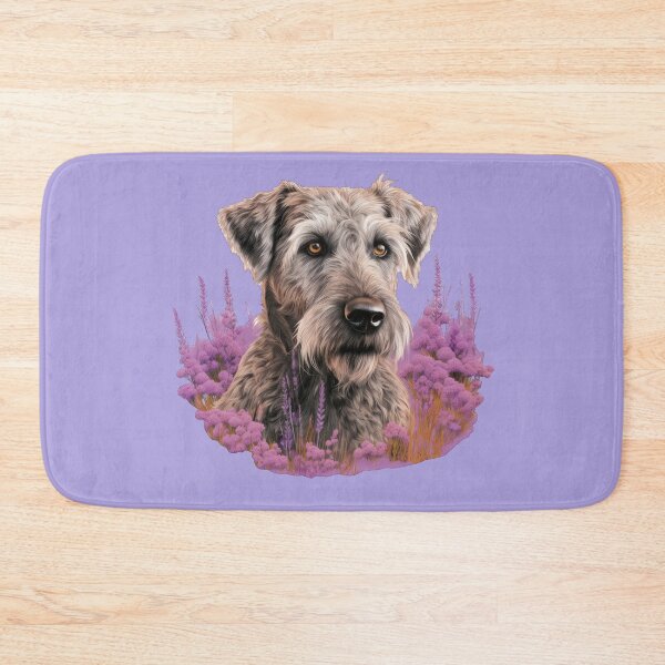 Item preview, Irish Wolfhound in Heather Fields designed and sold by ZombieLH.