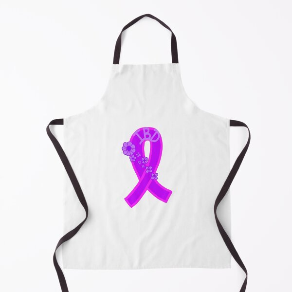 Item preview, IBD Awareness Ribbon with Flowers designed and sold by LookingxGlass.