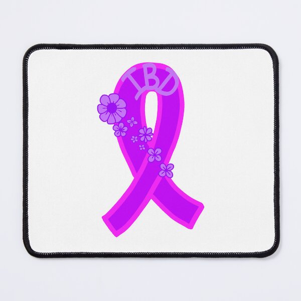 Item preview, IBD Awareness Ribbon with Flowers designed and sold by LookingxGlass.