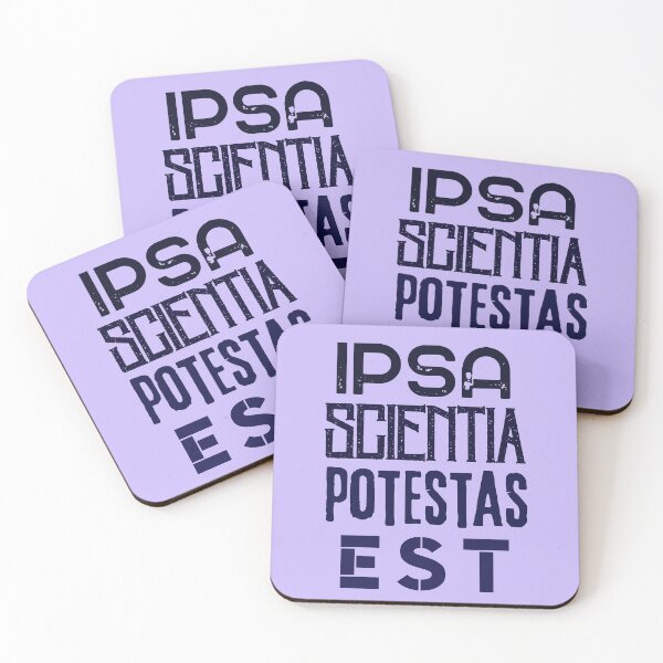 Item preview, Francis Bacon latin quote: Ipsa Scientia Potestas Est (Knowledge itself is power) designed and sold by artbleed.