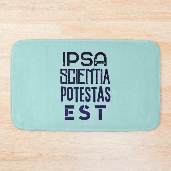 Item preview, Francis Bacon latin quote: Ipsa Scientia Potestas Est (Knowledge itself is power) designed and sold by artbleed.