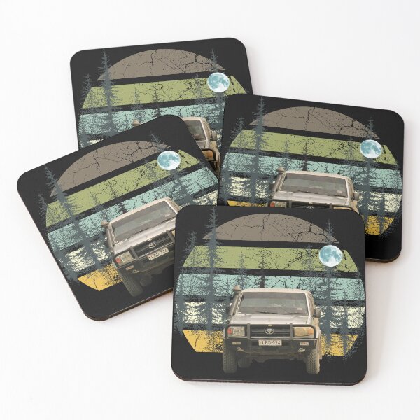 Item preview, Vintage sunset Land Cruiser, series, toyota,  land cruiser,  4x4,  offroad,  landcruiser,  4wd,  off road,  fj40,  overland,  vintage, designed and sold by AkBrokeBikes.